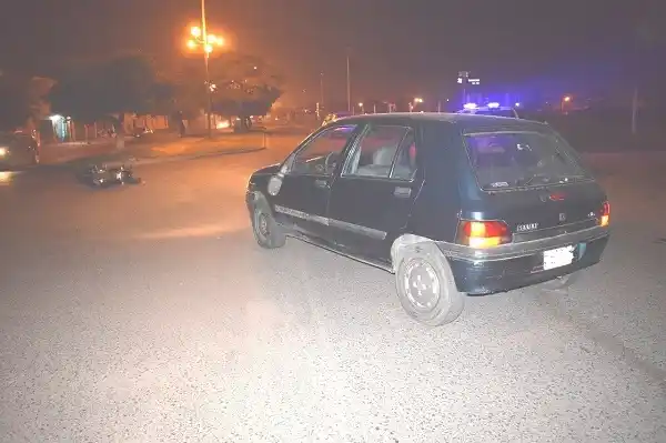 Nuevo accidente de tránsito en la vía pública