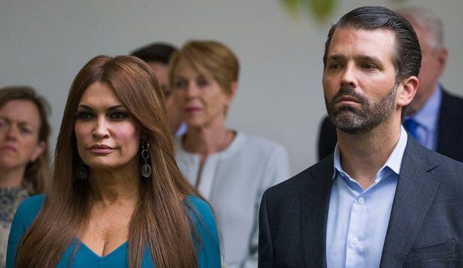 Novia del hijo mayor de Trump infectada con COVID-19