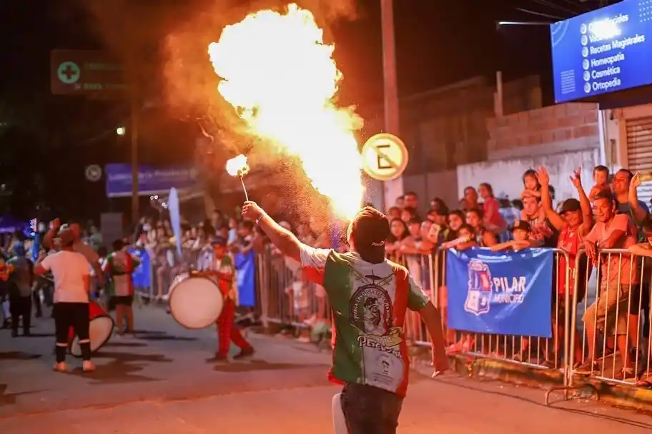 Carnaval en Pilar: Shows gratuitos de Rusherking, Los del Fuego, Caligaris, Bersuit y Camilo