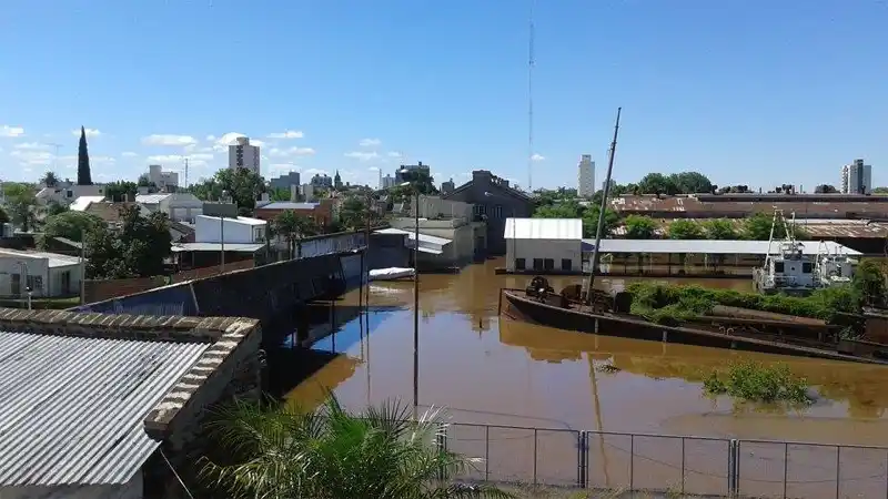  Hay 308 familias evacuadas en Concepción del Uruguay