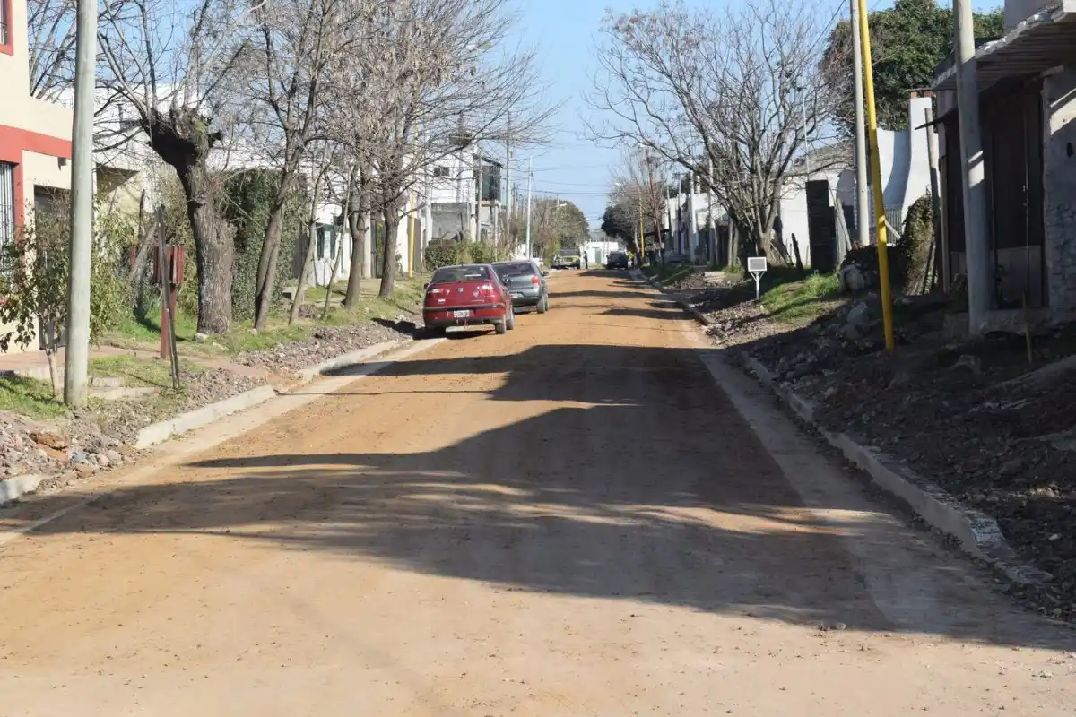Finalizan los trabajos en calle Clavarino