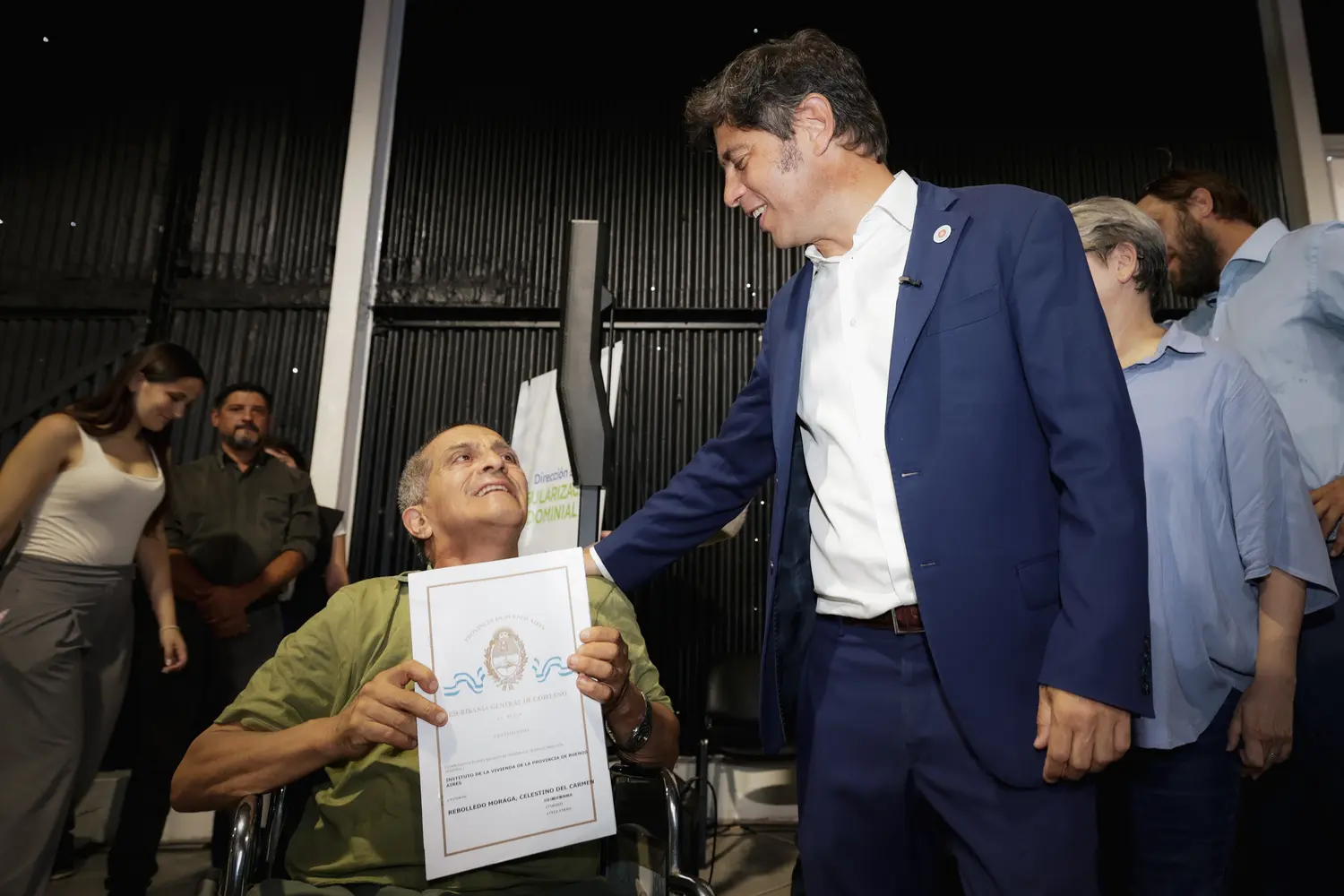 Kicillof encabezó el acto de entrega de 700 escrituras gratuitas