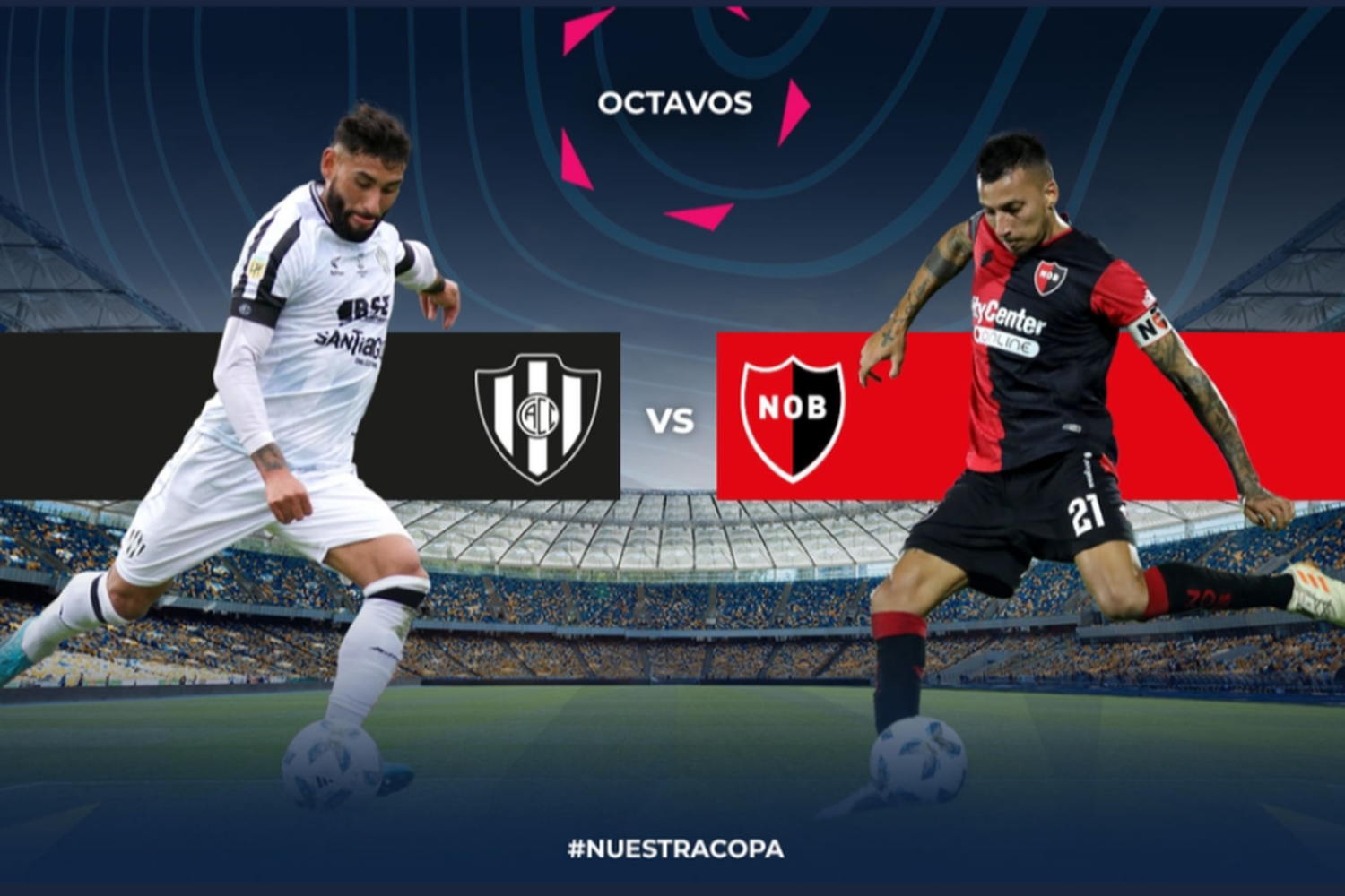 Newell's-Central Córdoba (SdE) por los octavos de la Copa Argentina