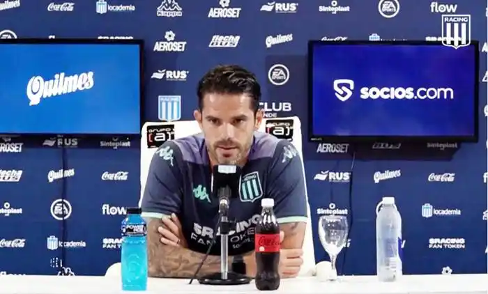 Gago, tranquilo: �SNo hay que volverse locos por la falta de gol⬝
