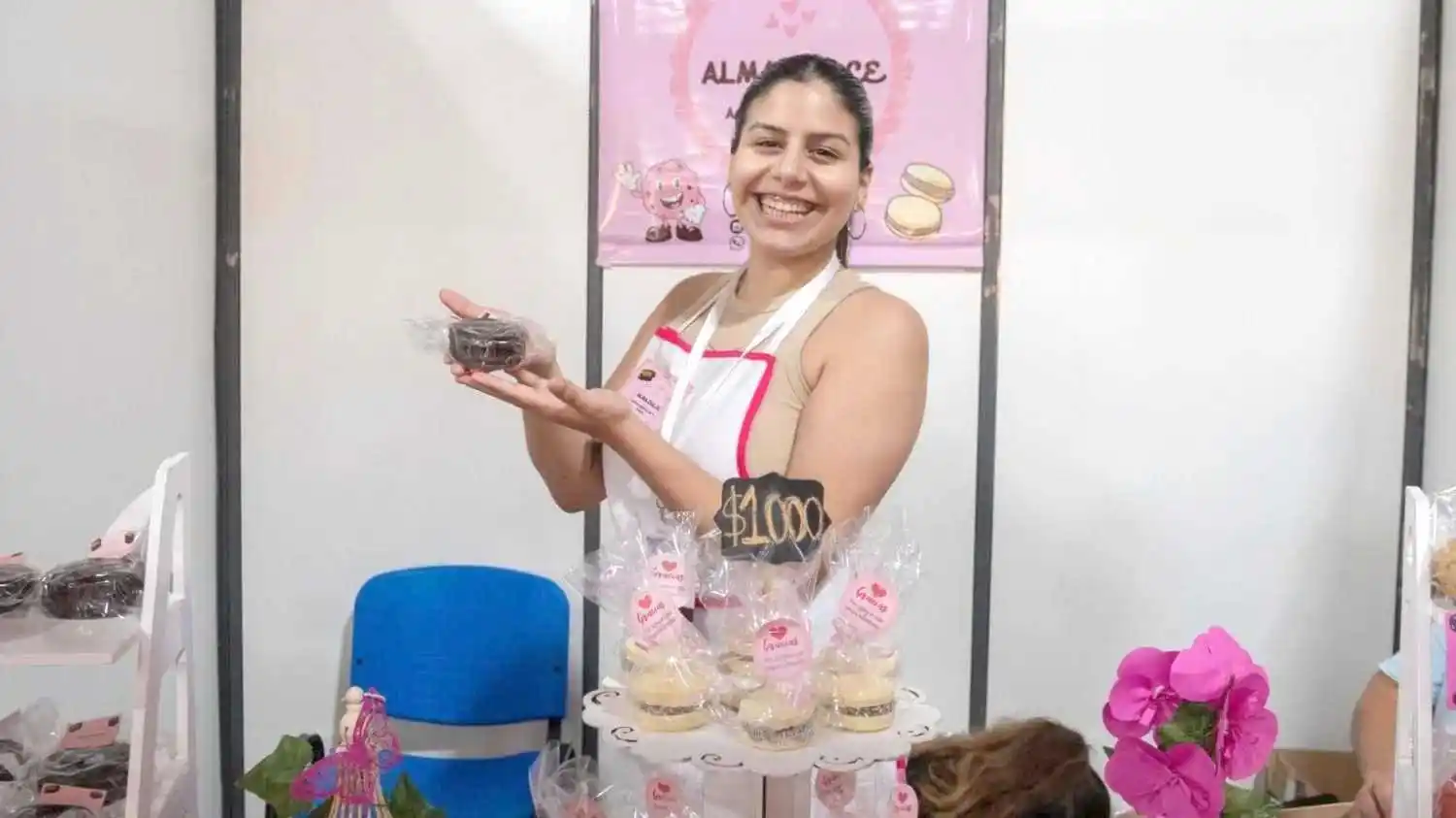 Con la producción de 30.000 alfajores, se 
alcanzó una recaudación de $90.000.000