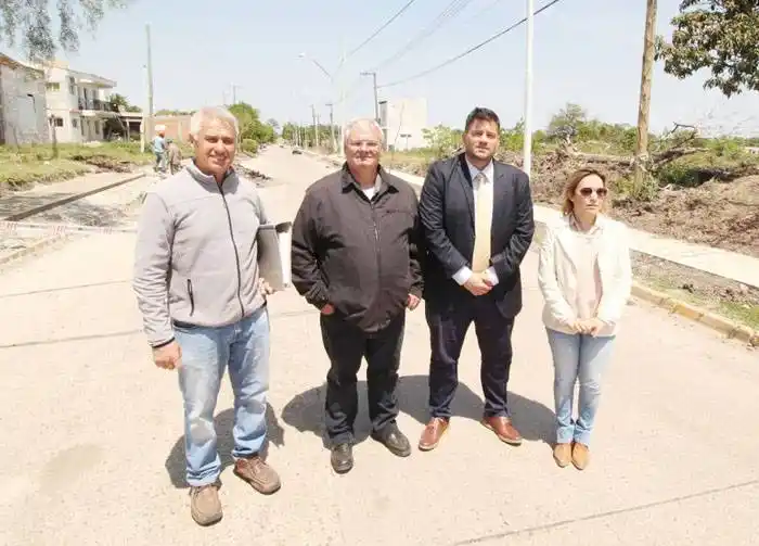 CAFESG construye un circuito  peatonal saludable en Feliciano
