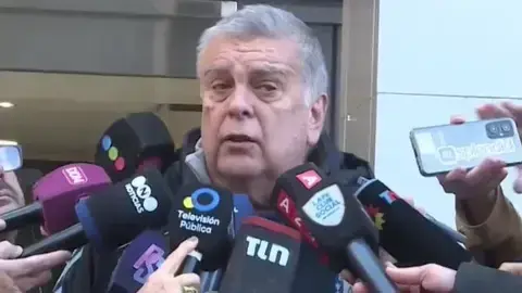 El periodista declaró luego de ser dado de alta