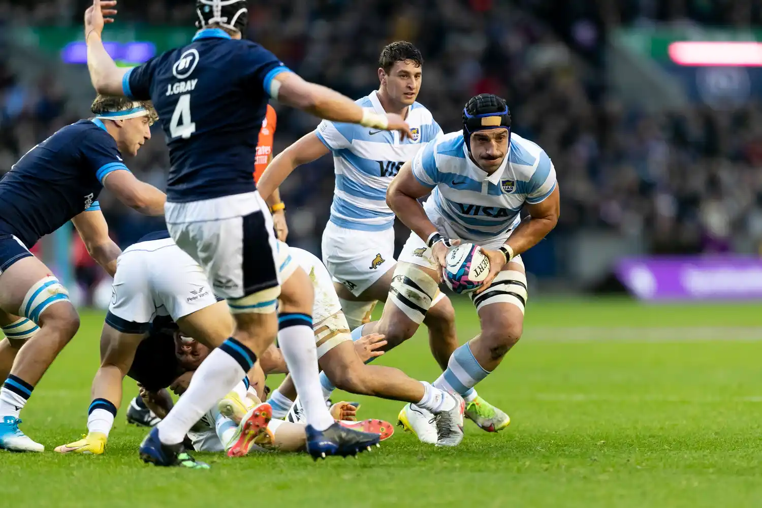 Los Pumas cerraron la gira con una dura derrota