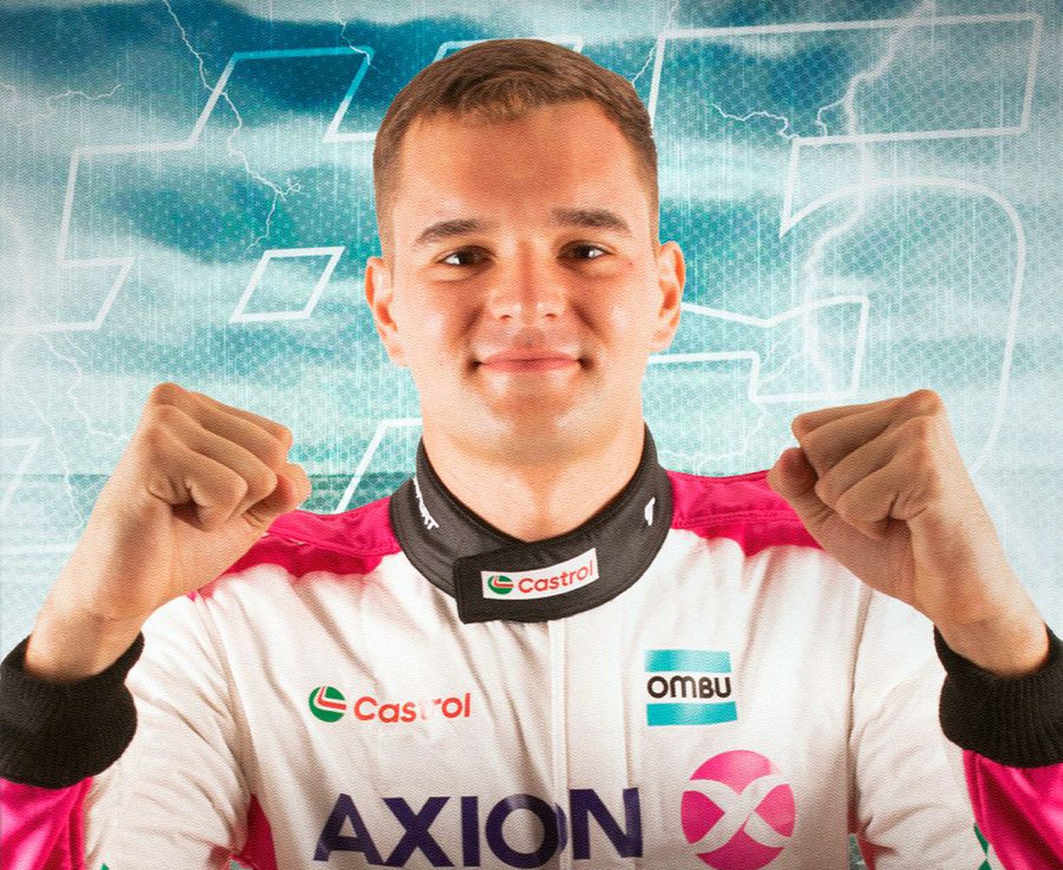 Destacado. Esta es la publicación donde aparece el necochense Matias Capurro promocionando esta fecha del TC2000, en San Juan