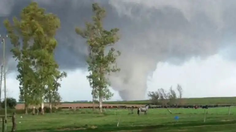 Un tornado en Uruguay dejó cuatro muertos y varios heridos