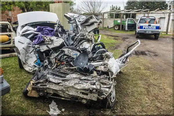 Azul: Automovilista de Patagones muerto tras choque frontal en Ruta 3