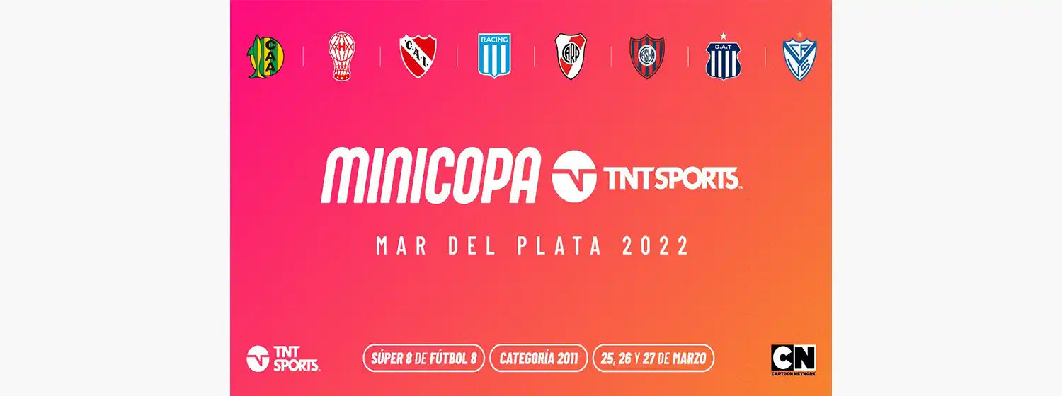 Se lanza la Minicopa TNT SPORTS
