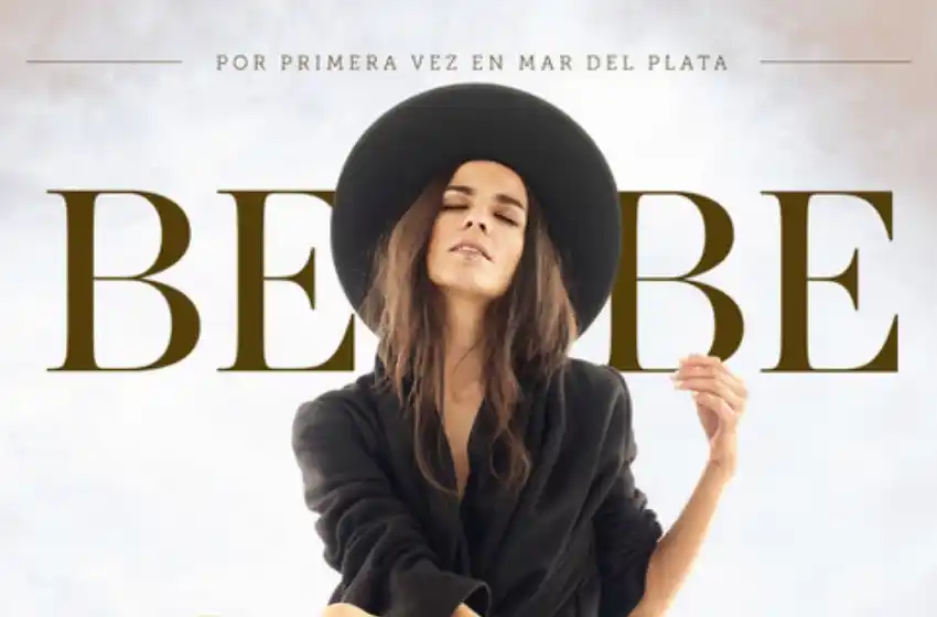 La cantante "Bebe" llega por primera vez a Mar del Plata