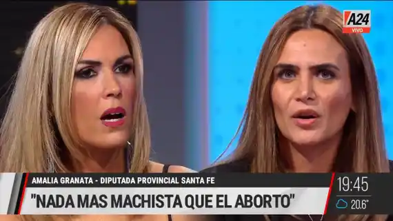 Viviana Canosa y Amalia Granata reflexionaron sobre el Día del Niño por Nacer