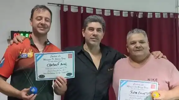 Un fin de semana a puro Pool en la mesas del Club Barrio Norte
