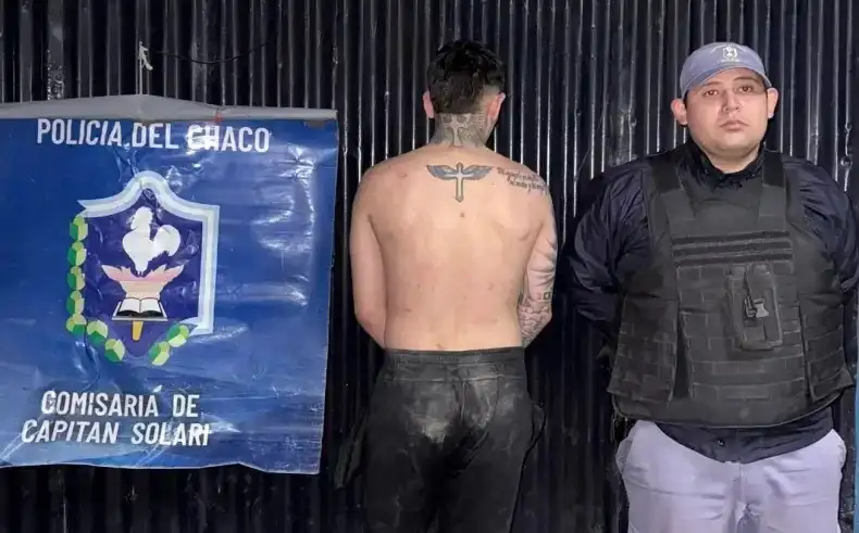 dedo amputado policia chaco - 1