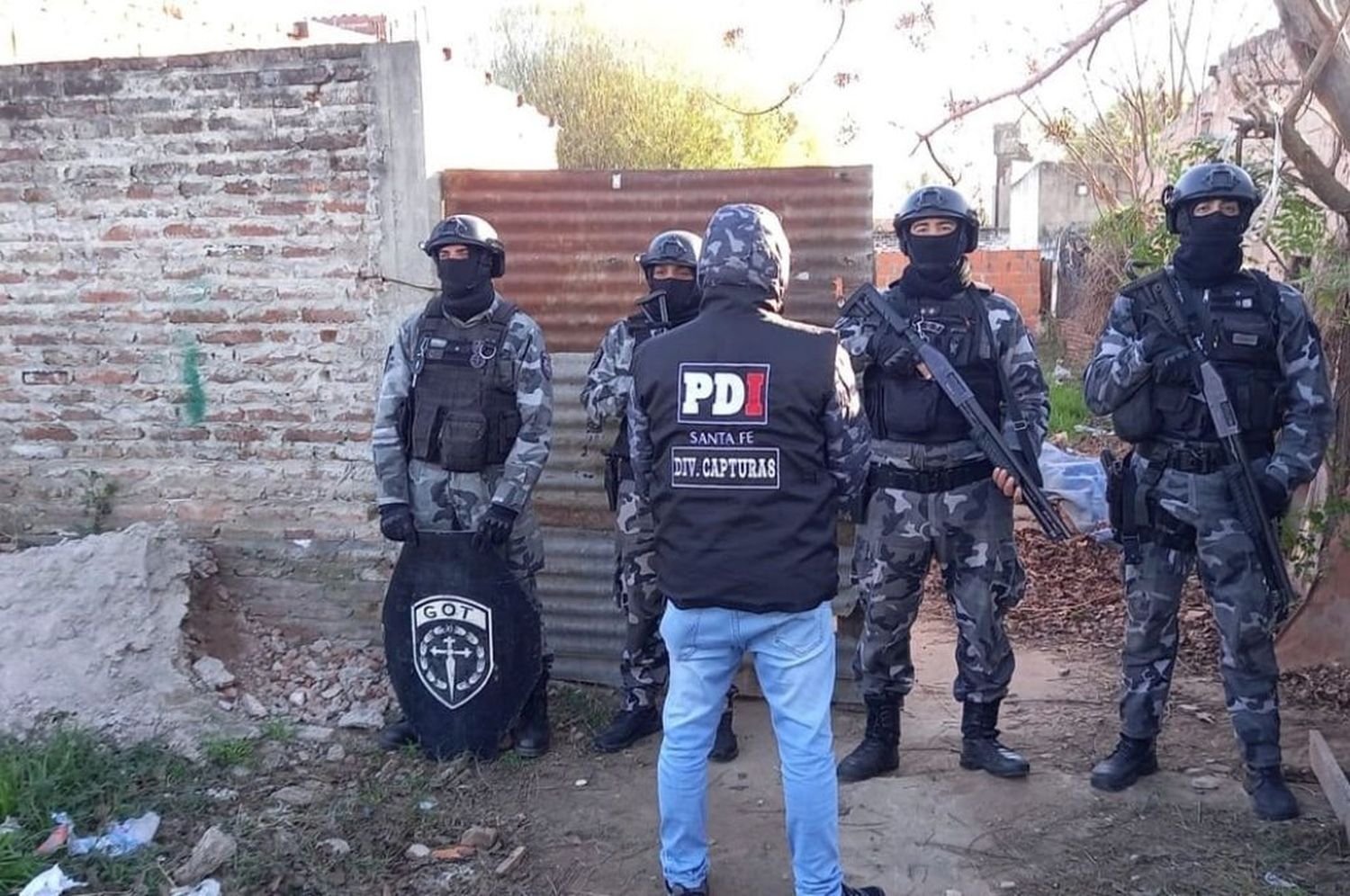 Detenidos en barrio Cabal