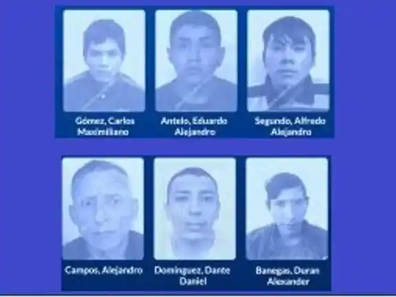 Uno fue recapturado y será imputado. Buscan a los seis restantes.