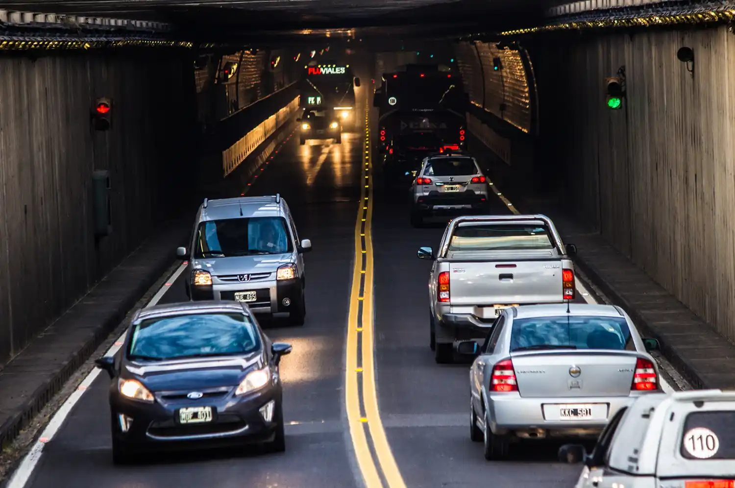 Precaución al circular por las rutas de acceso al Túnel Subfluvial