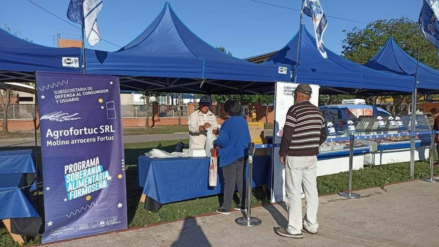 Soberanía alimentaria: venta 
itinerante en el barrio San Miguel