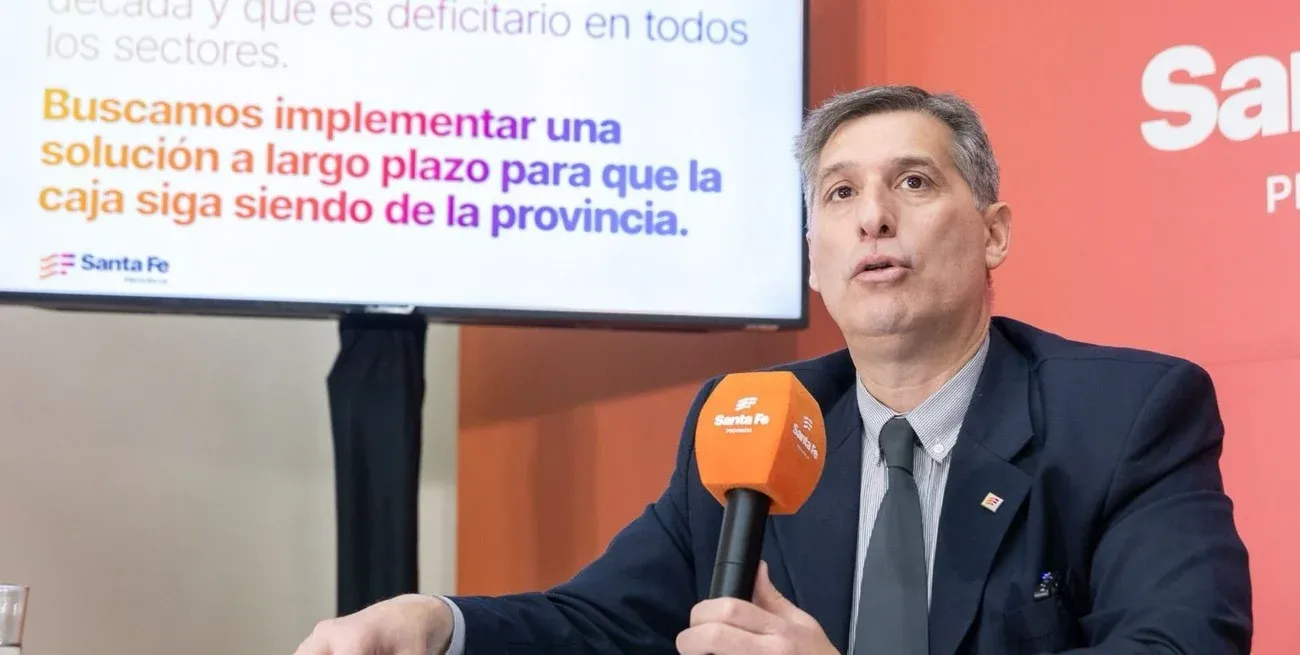 Pablo Olivares, ministro de Economía de Santa Fe.