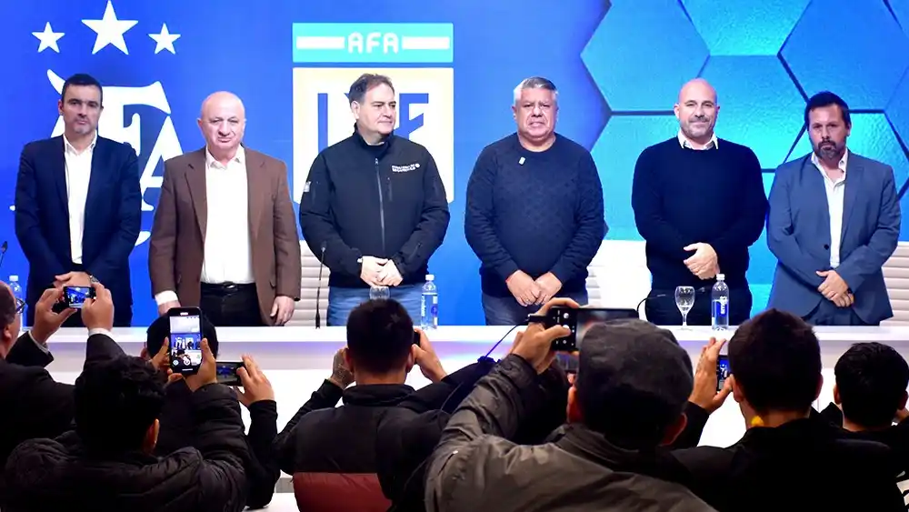 Un pasaje de la presentación en Ezeiza.