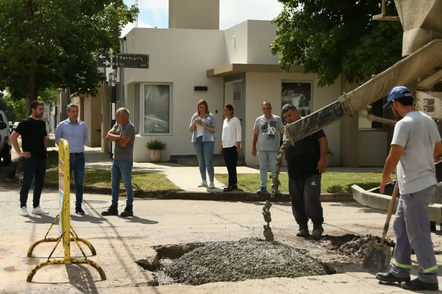 El equipo municipal desarrolló múltiples actividades en el sector