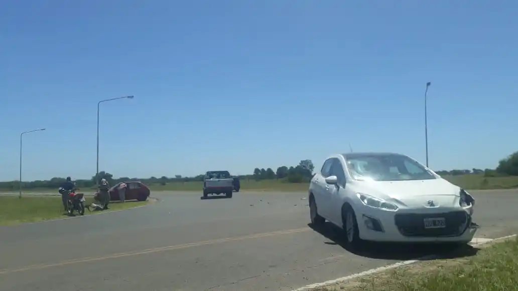 Un gualeguaychuense fue embestido por un turista en la Ruta 136