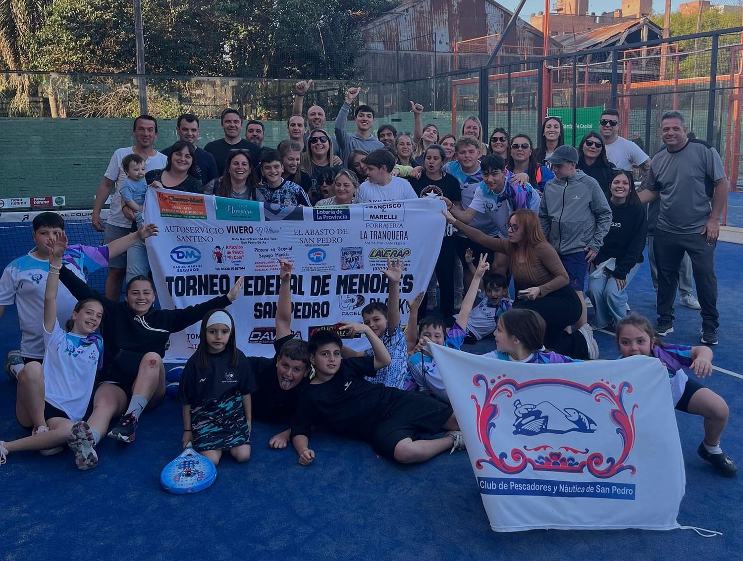 Pádel: destacada actuación sampedrina en el Nacional de Menores