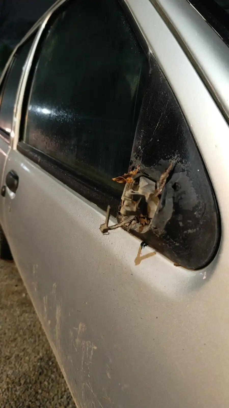 Aprehendieron a una mujer por dañar un automóvil en pleno centro