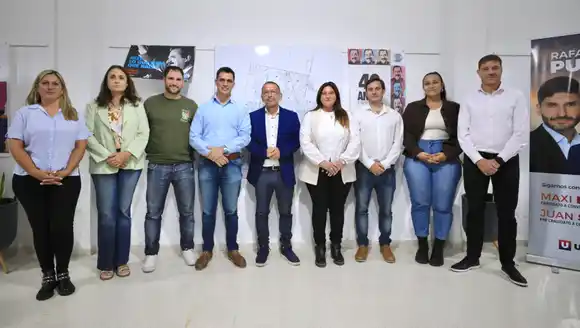 Scavino presentó "Santa Fe Puede": “Somos una lista que busca seguir transformando Rafaela, de la mano de Leo Viotti"