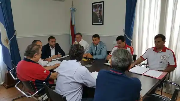 Nueva Ley de Bomberos: funcionarios recibieron a trabajadores del sector