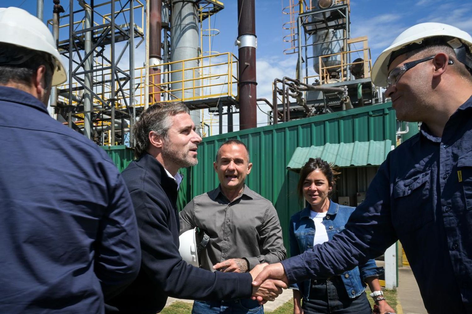 “Una Industria Nacional fuerte": Achával recorrió las instalaciones de otra empresa en el Parque Industrial de Pilar