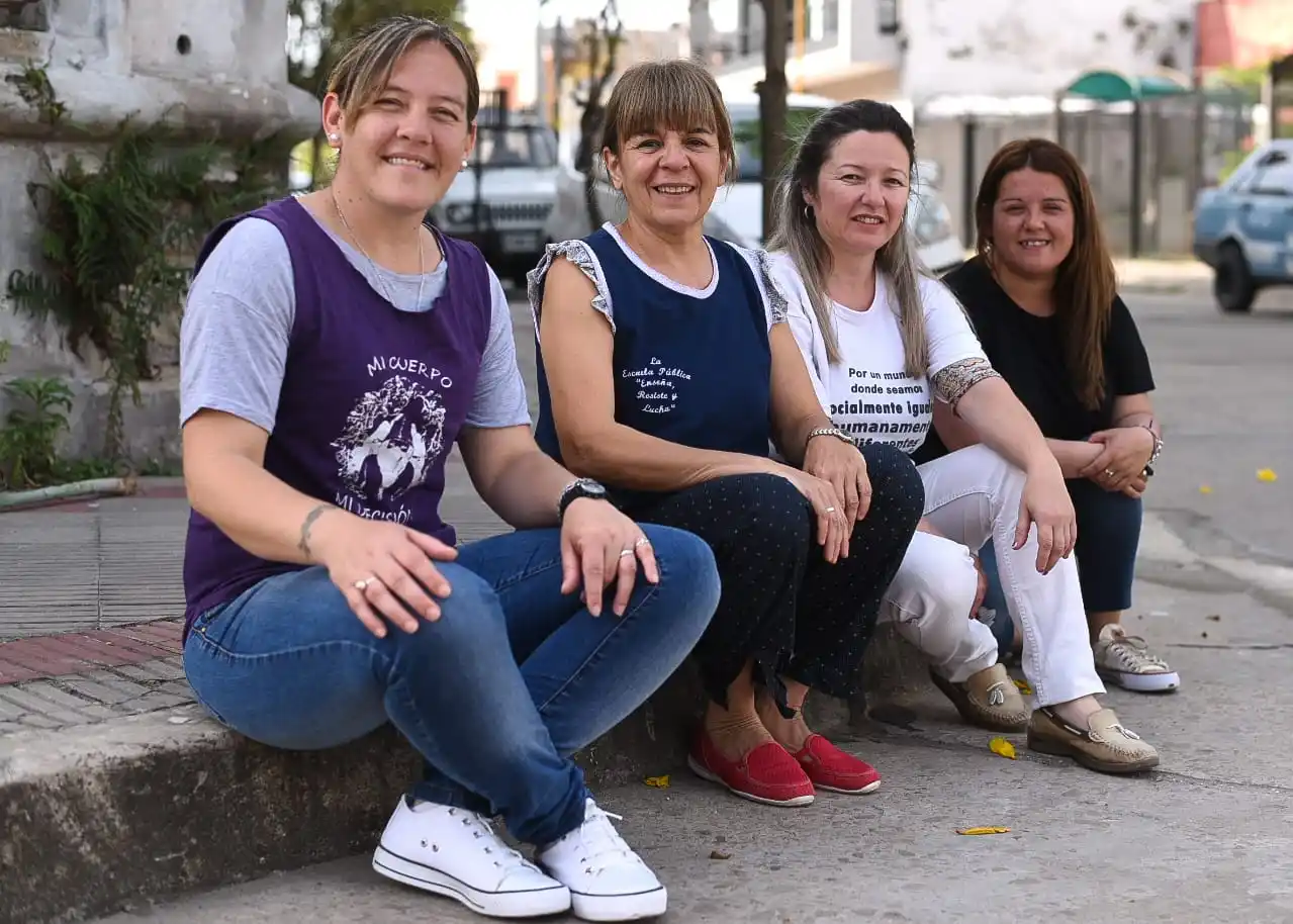  Trabajadoras de la educación viajan al Encuentro de Mujeres: "No estás sola, ese es el mensaje"