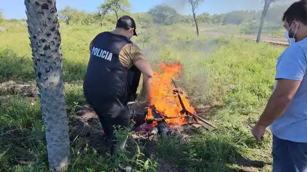 Incineraron droga secuestrada en causas judiciales instruidas en Clorinda