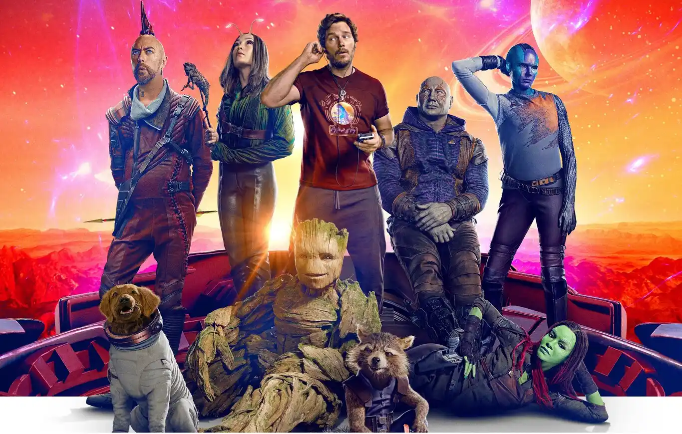La tercera parte de "Guardianes de la galaxia" vuelve a dominar la taquilla