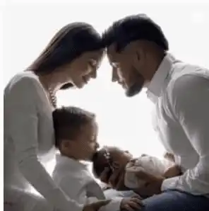 Rosmeri, Ian Gael, Aranza y Arán. Foto Instagram