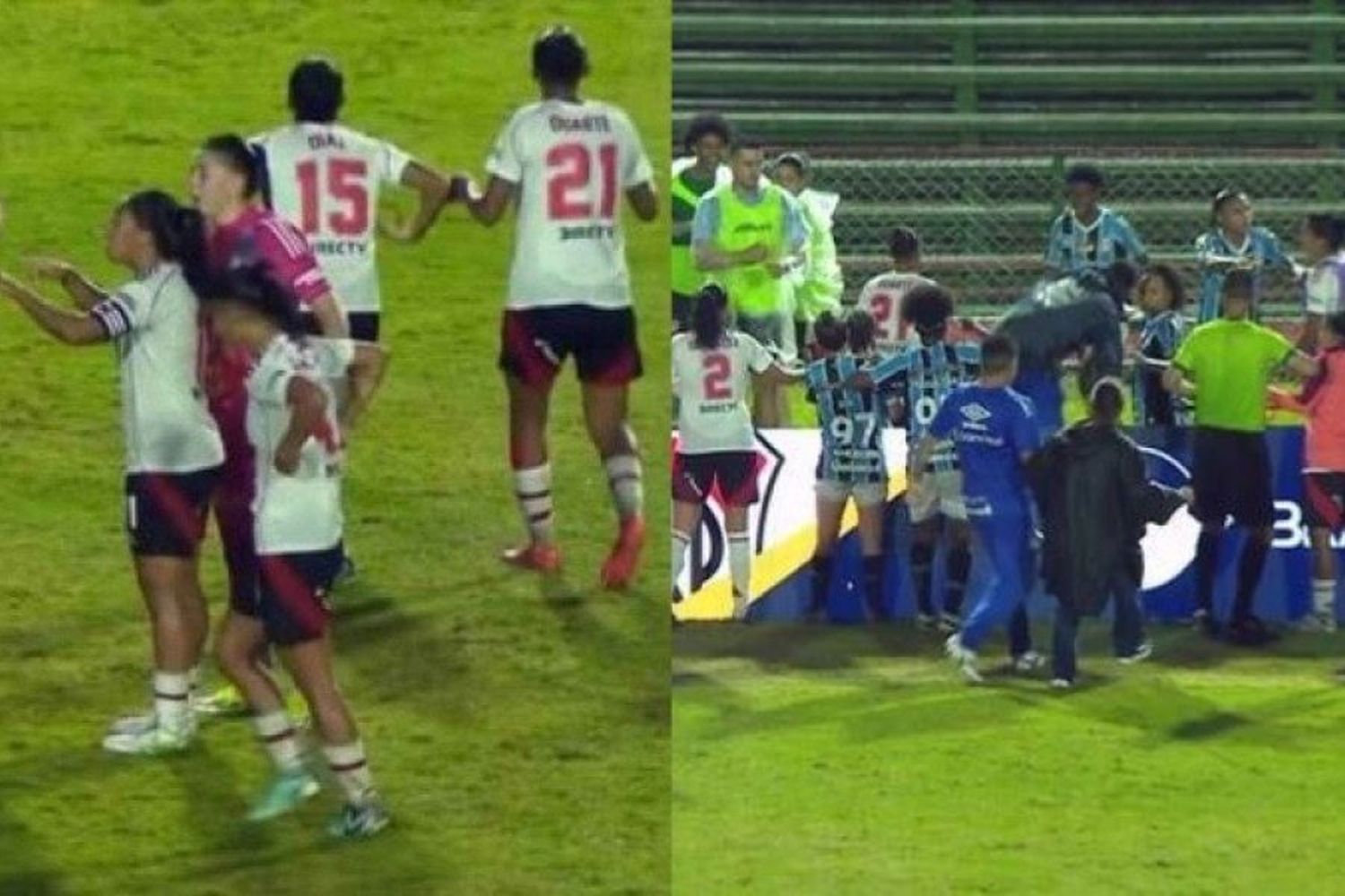 Escándalo de River en la Ladies Cup en Brasil: 6 expulsadas y gestos racistas