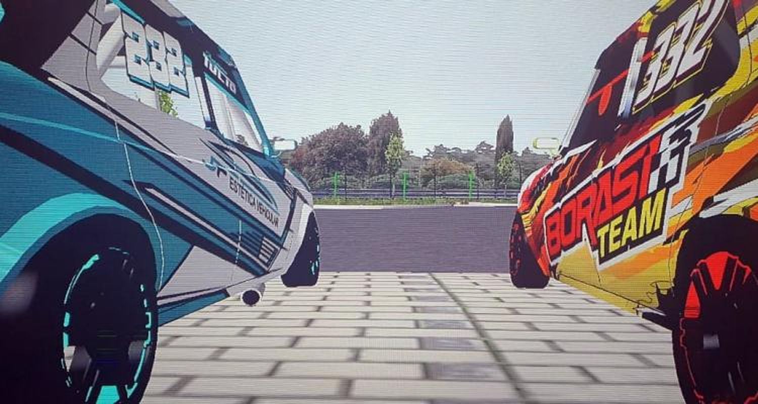 Con sampedrinos, pasó otra fecha del campeonato virtual de monomarca 128 en el circuito de Nürburgring