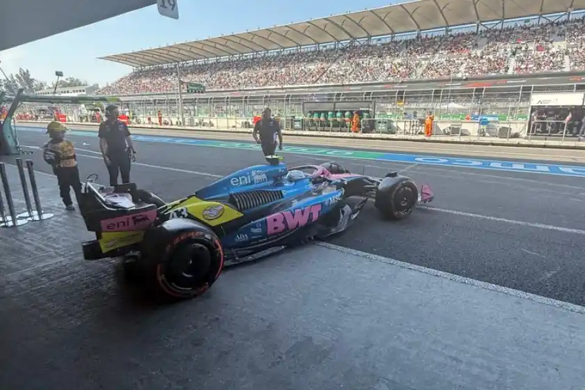 Colapinto clasificó último y largará desde el fondo en el Gran Premio de México