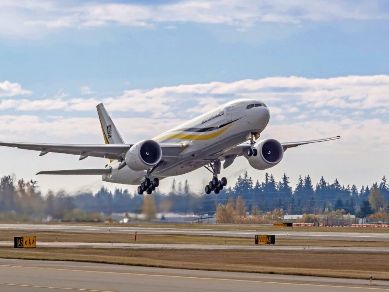 MSC Air Cargo receives a fourth Boeing 777F