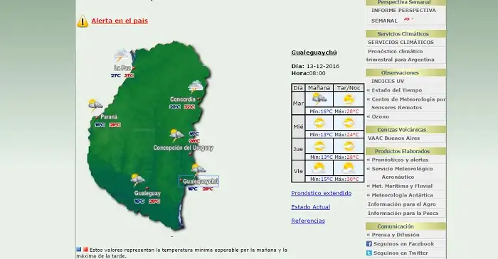 Se espera un descenso de temperatura para el resto de la semana