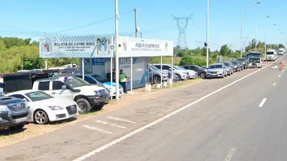 Un móvil de Gualeguay fue clave para frenar una persecución de más de 200 kilómetros