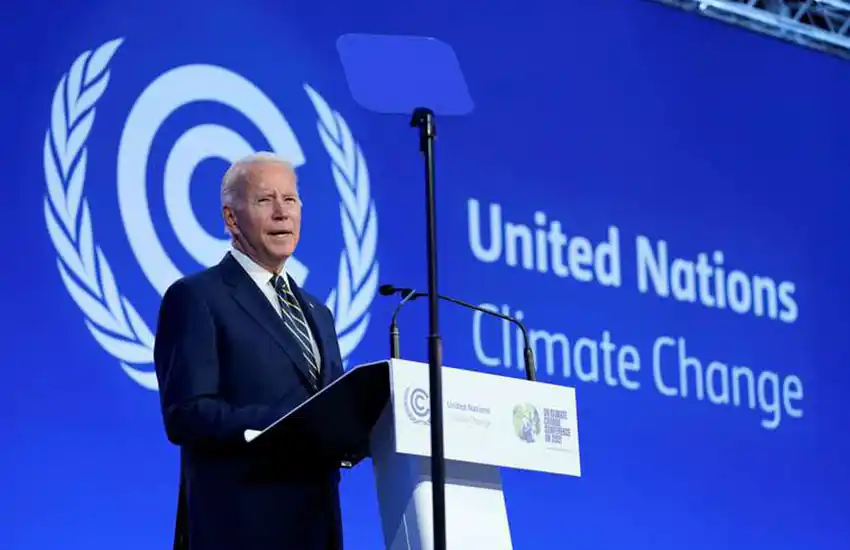 Joe Biden reconoció que Estados Unidos y otras economías desarrolladas tienen gran parte de la responsabilidad del cambio climático
