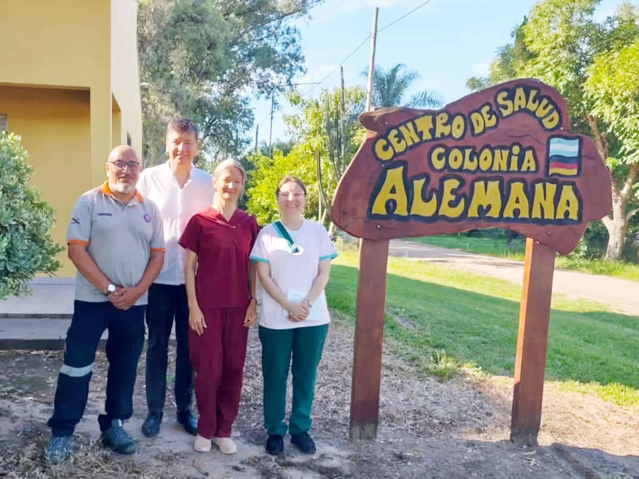 Salud fortaleció el trabajo territorial con recorridas en centros de atención de Federación y Nogoyá