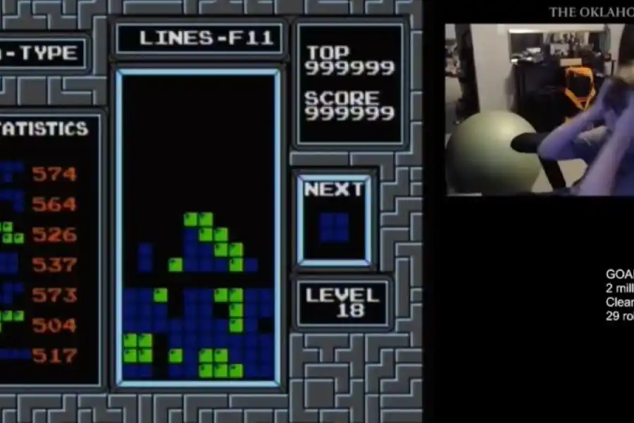 Una leyenda: llegó tan lejos al Tetris que hizo colapsar el juego y batió un récord