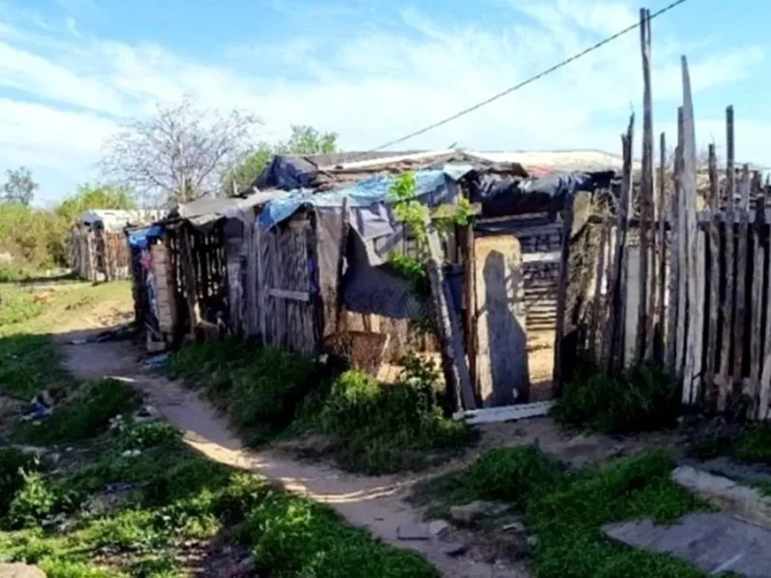 Un barrio de la zona noroeste de Concordia. Foto: Belén Fedullo.
