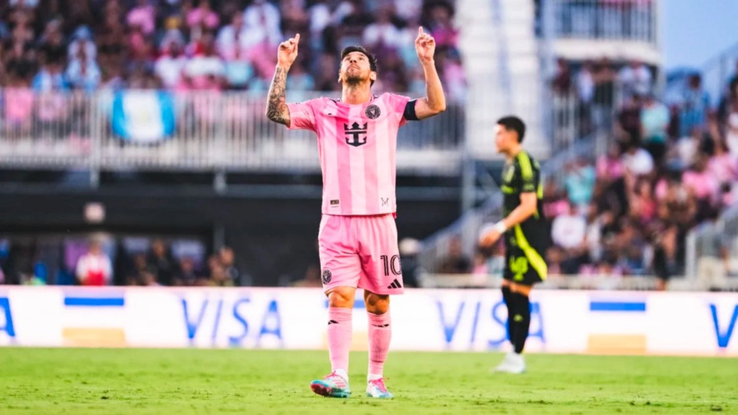 ¡Brillante Messi! Mirá los cinco goles de Inter Miami a Columbus Crew