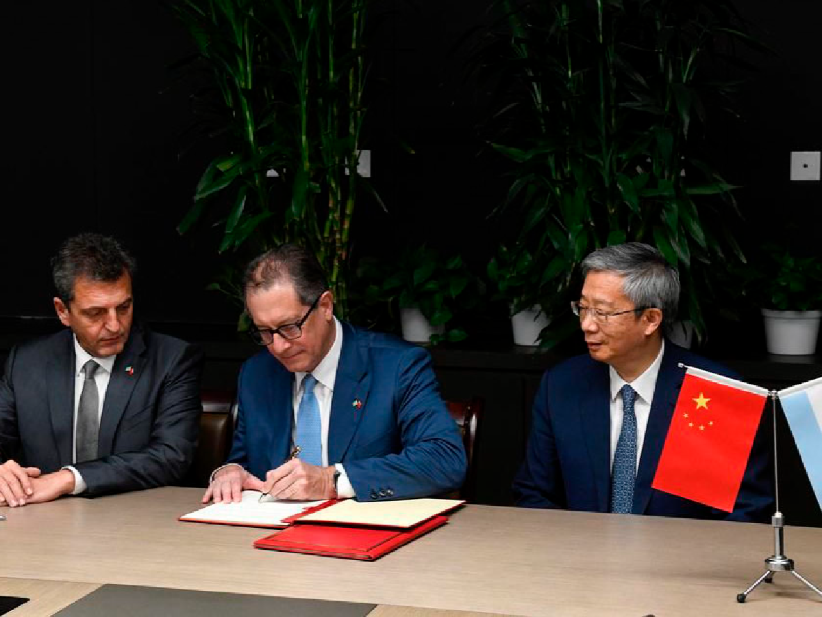 Argentina, con nuevo acuerdo y ampliación del swap de monedas con China
