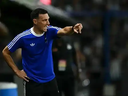 Scaloni, más conforme tras la goleada.